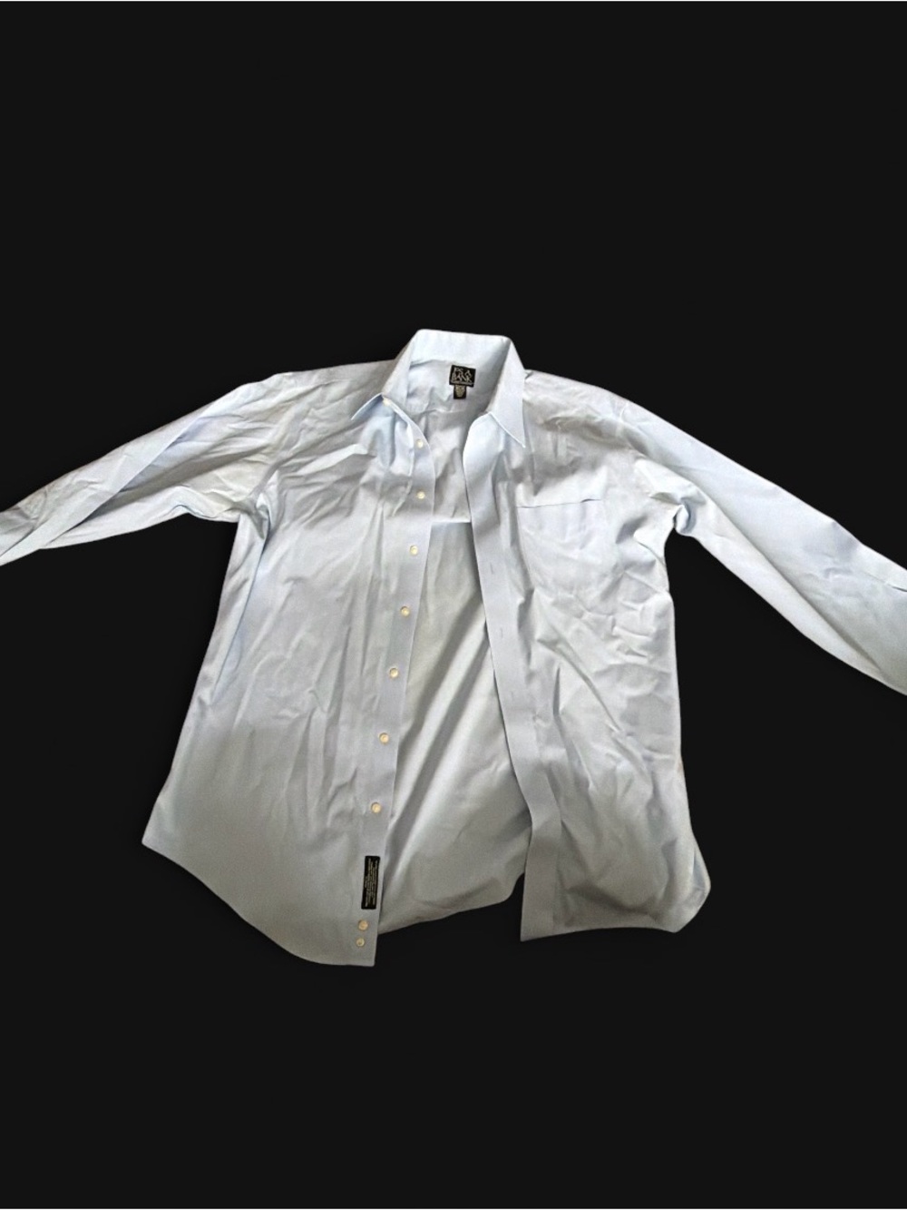 Jos. A. Bank Men's White Long-Sleeve Dress Shirt